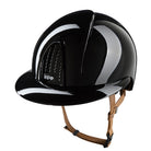 Kep Italia Paardrijhelm Smart Nova Polish Polo Klep Beige Kinband Zwart