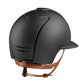 Kep Italia Riding Helmet Cromo 2.0 Matt Black Beige Chin Strap
