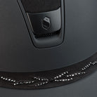 Samshield 2.0 Paardrijhelm Miss Shield Shadowmatt Flower Swarovski Zwart