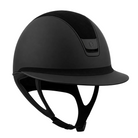 Samshield 2.0 Paardrijhelm Miss Shield Shadowmatt Darkline Alcantara Zwart Zwart
