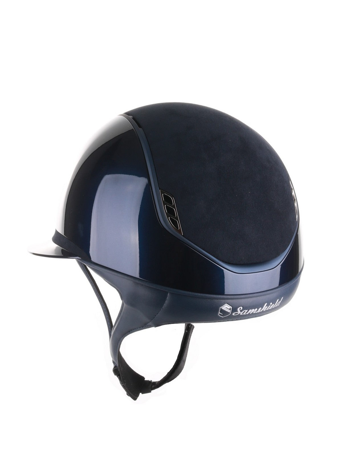 Samshield 2.0 Riding Helmet Miss Shield Shadowglossy Ultra Fine Rock Blazon Navy