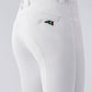 Equiline riding breeches boys knee grip Jhoank White