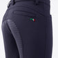 Equiline riding breeches girls full grip Jaklink Navy