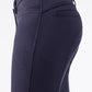 Equiline riding breeches girls full grip Jaklink Navy