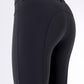 Equiline riding breeches knee grip Cornek Black