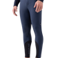 Equiline riding breeches men knee grip Estek Blueberry