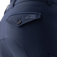 Equiline riding breeches men knee grip Estek Blueberry