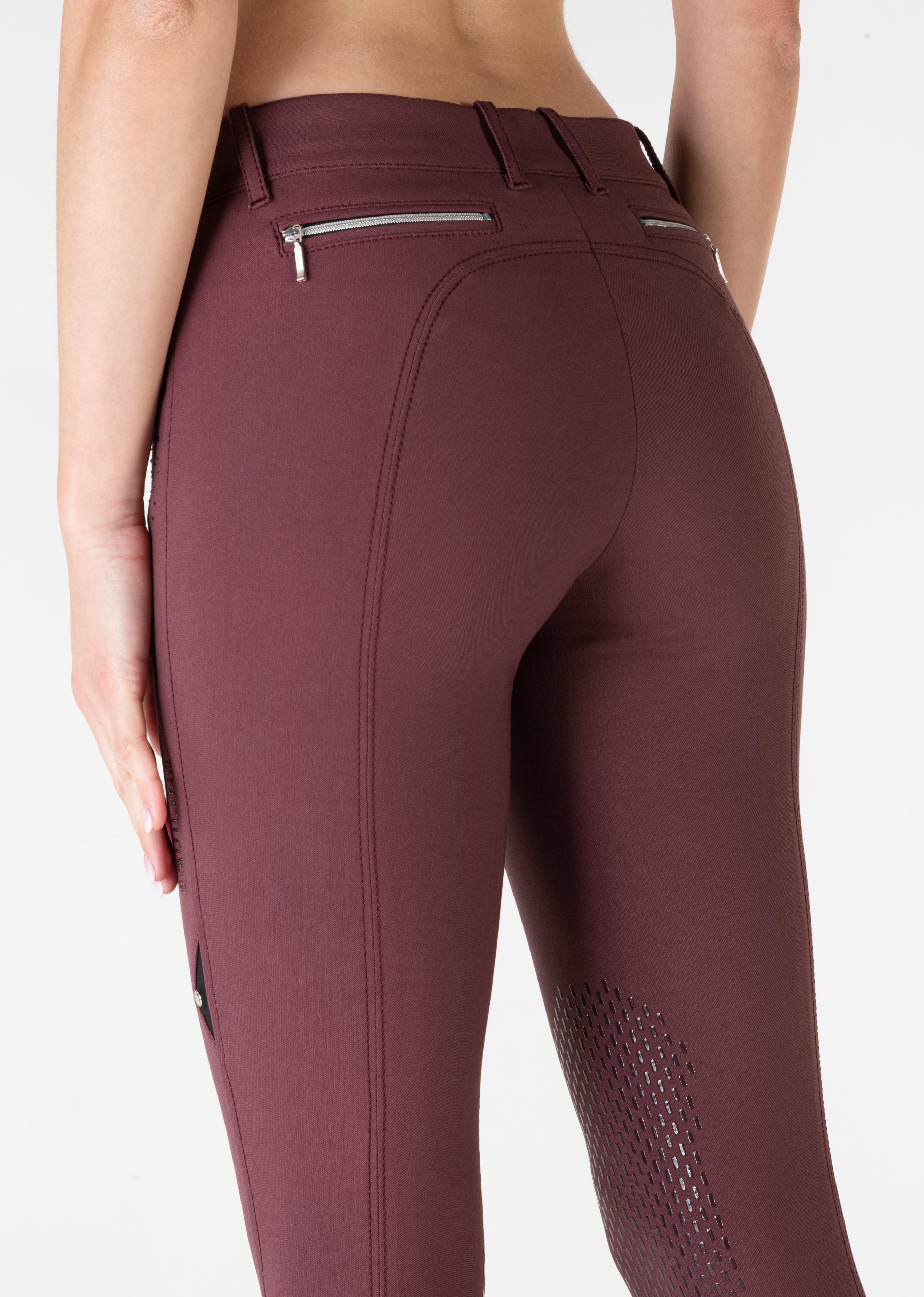 Equiline rijbroek dames knie grip Eqash Strass