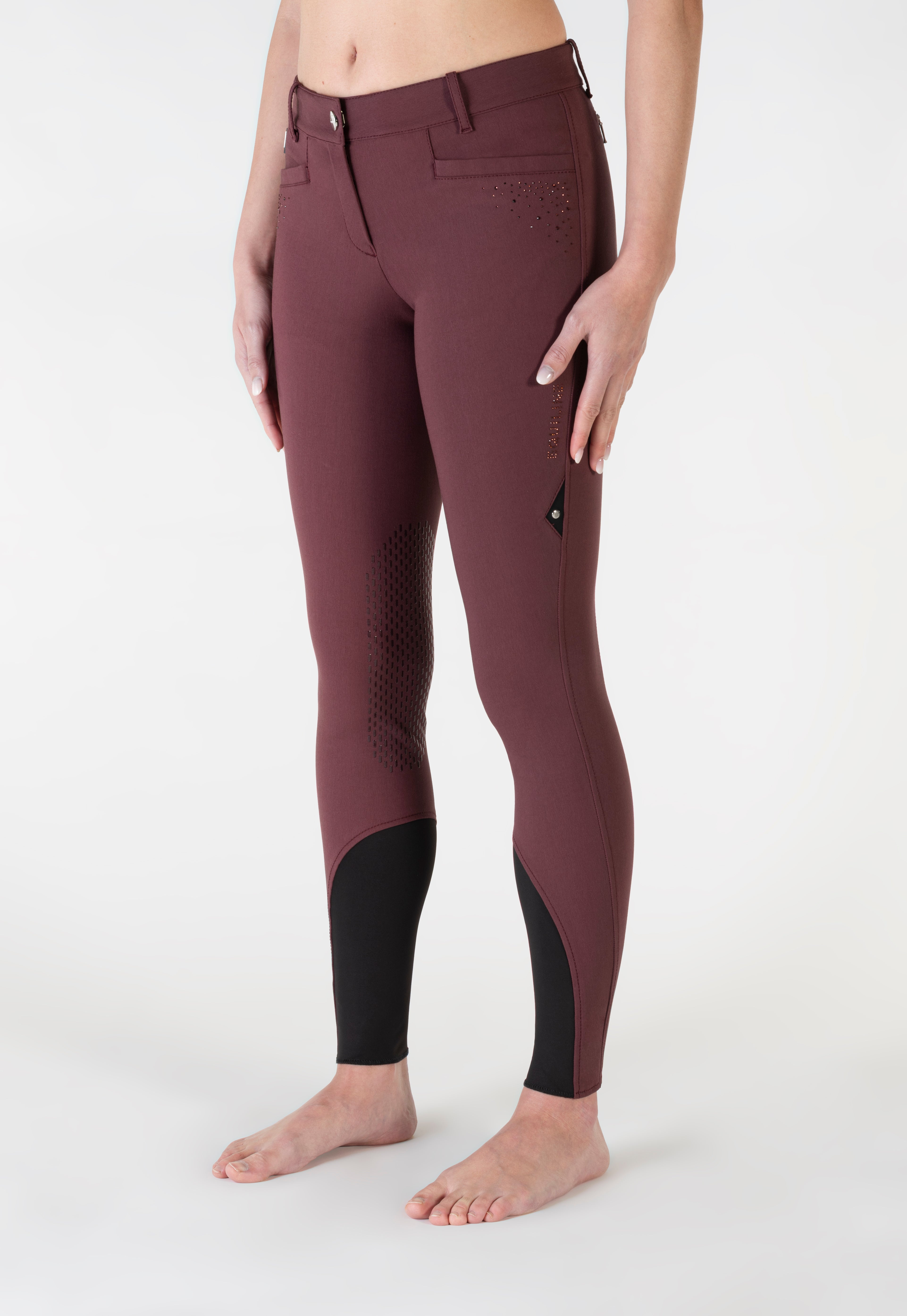 Equiline rijbroek dames knie grip Eqash Strass Port Royale