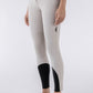 Equiline riding breeches knee grip Ash Beige