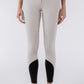 Equiline riding breeches knee grip Ash Beige