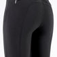 Equiline riding breeches knee grip Ash Black