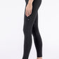 Equiline riding breeches knee grip Ash Black
