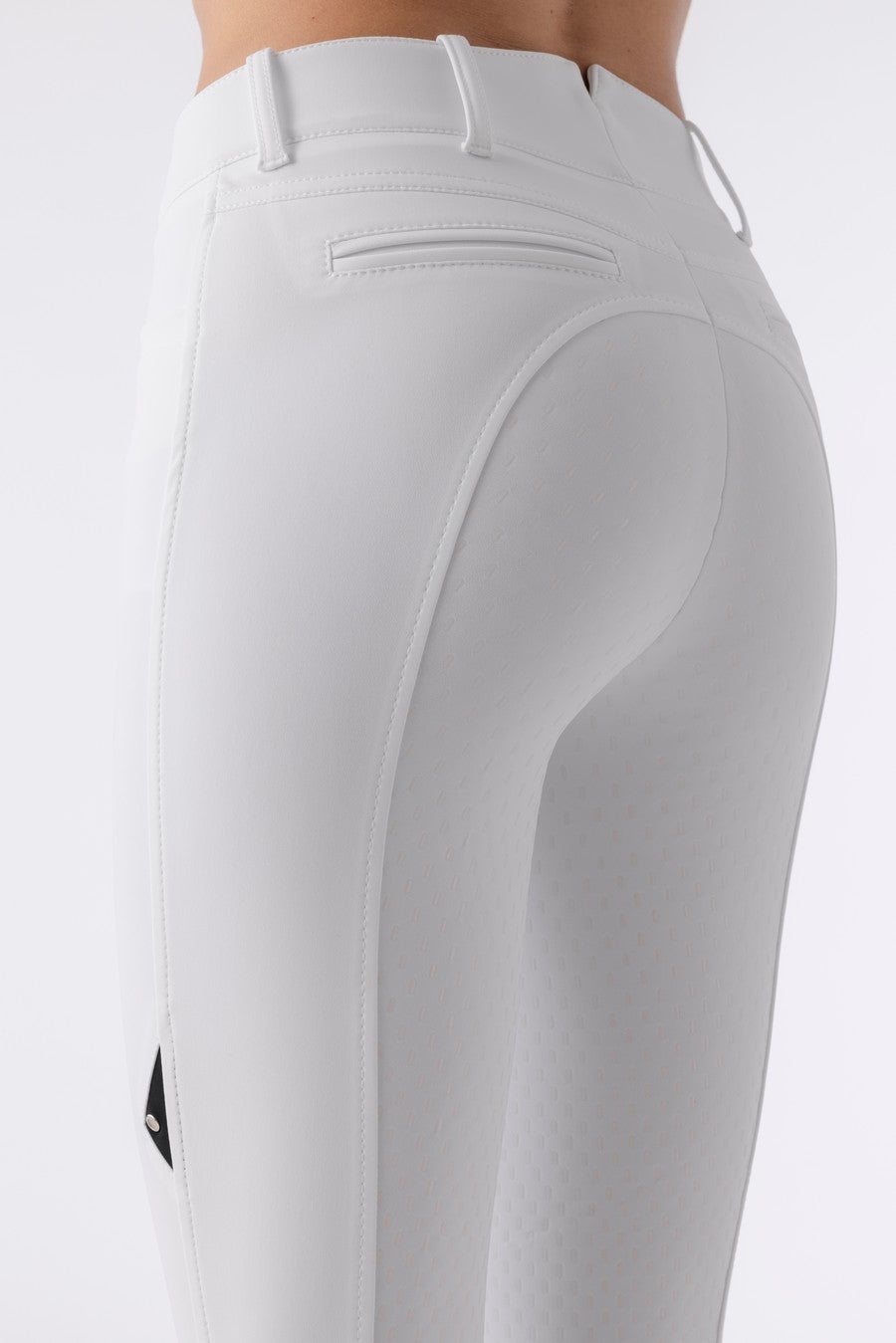 Equiline riding breeches ladies full grip high waist Adellek White