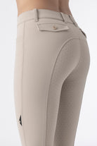 Equiline rijbroek dames full grip Ceriek beige
