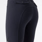 Equiline riding breeches ladies knee grip Atirk Navy