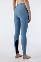 Equiline rijbroek dames knie grip hoge band Edisonkh Provincial Blue