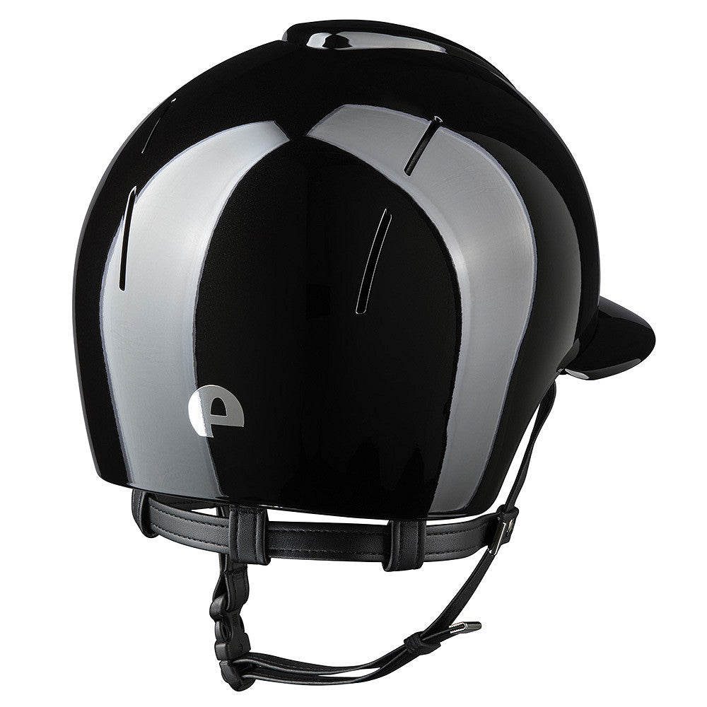 Kep Italia Paardrijhelm Smart Nova Polish Polo Klep Zwart