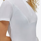 RG competition shirt jersey short sleeve ladies white