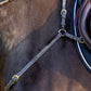 LJ Leathers Pro Selected Heritage 3-point hunting martingale Brown