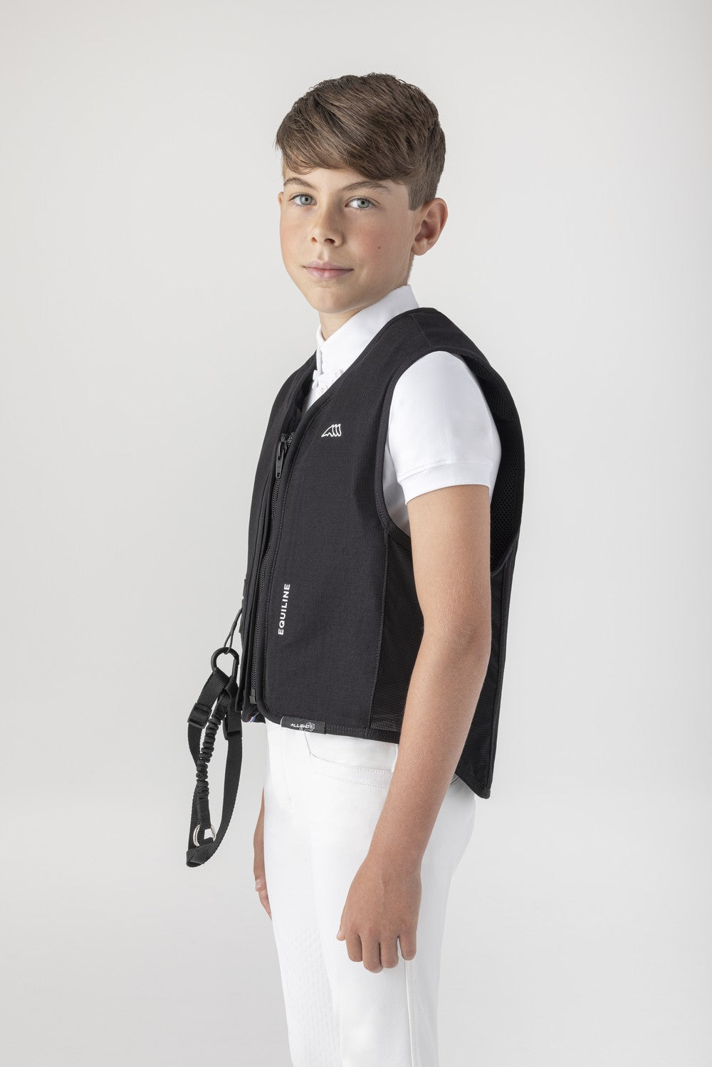 Equiline airbag vest Kids Black