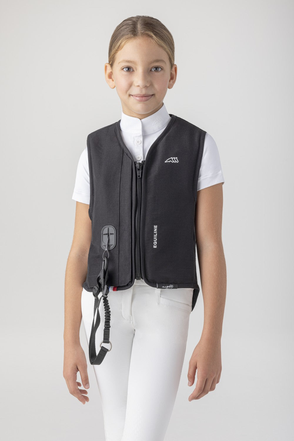 Equiline airbag vest Kids Black