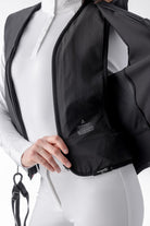 Equiline Airbagvest Aerix Strass Zwart