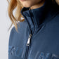 Equiline Full Zip Vest Dames Enras Dark Denim