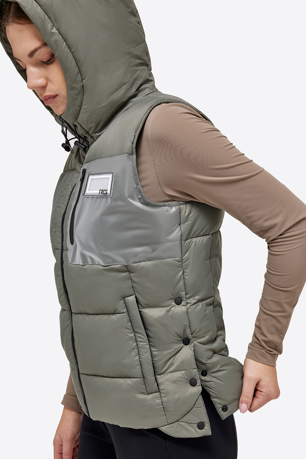 RG Bodywarmer dames Groen