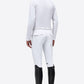 RG Competition Shirt Zip Long Sleeves Men White