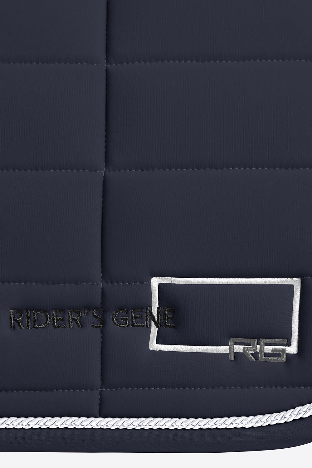 RG Saddle Pad Jersey Trim Jumping Navy