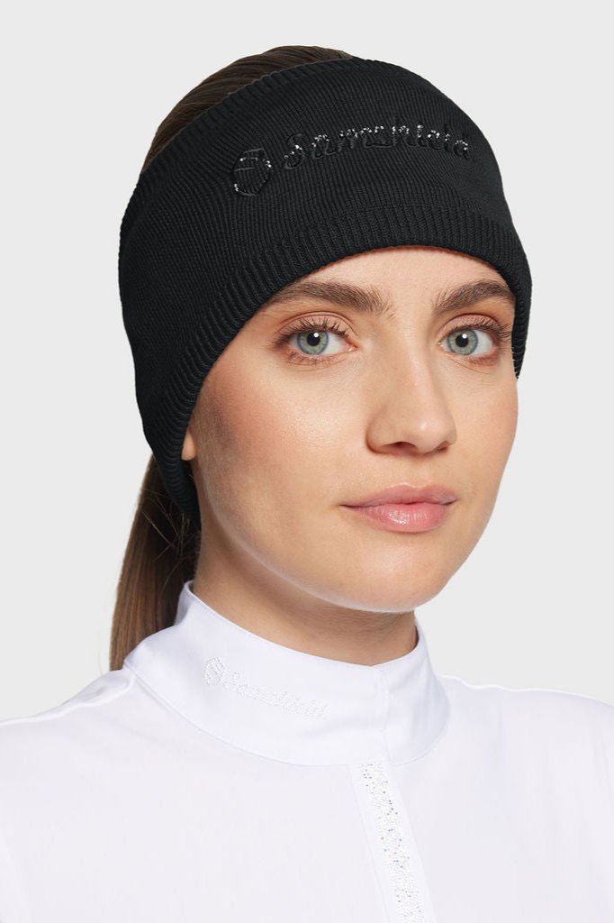 Samshield Headband Amalie crystal Black