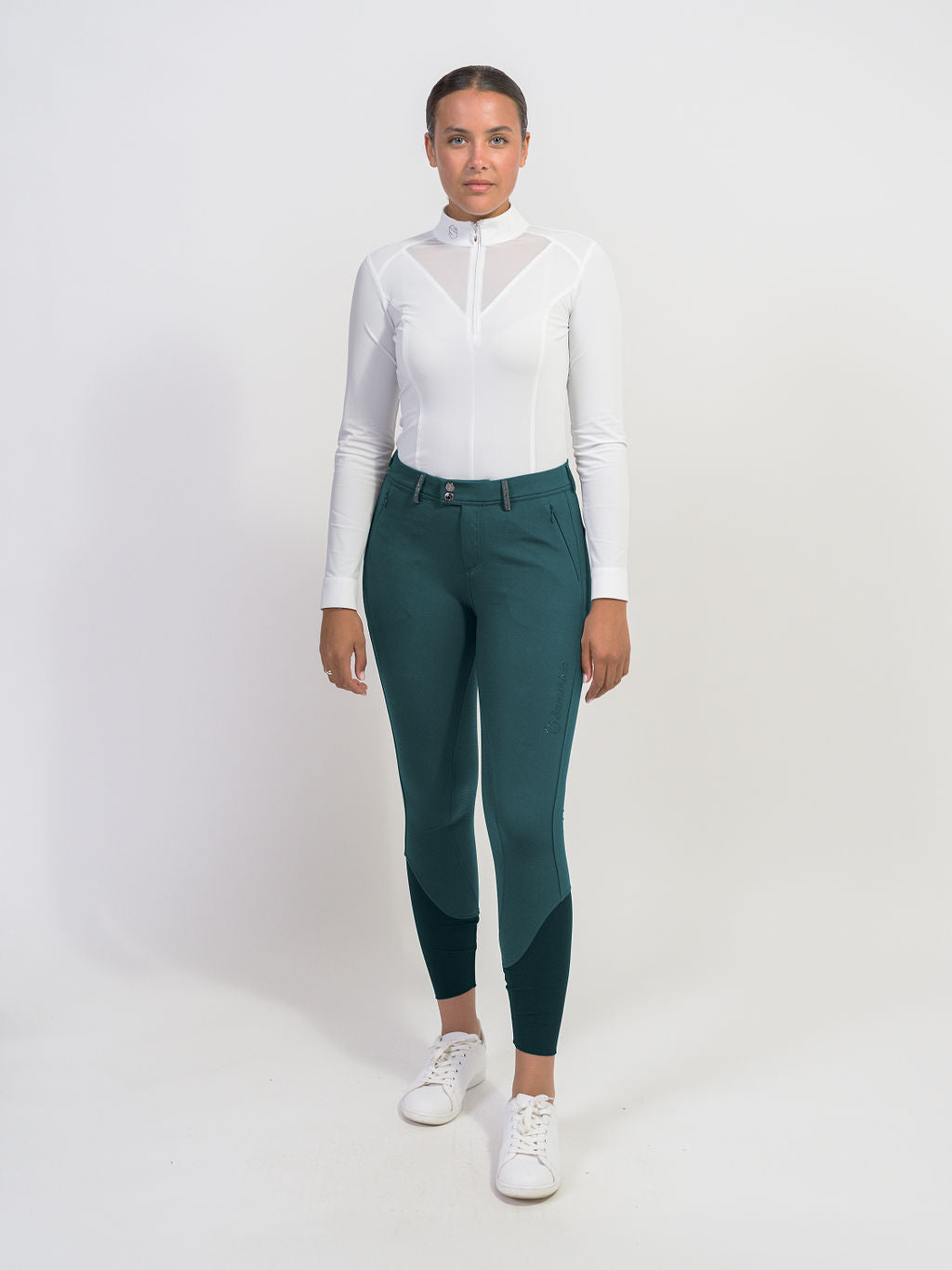 Samshield Rijbroek Full Grip Dames Celeste Starlight Winter Forest Green Groen