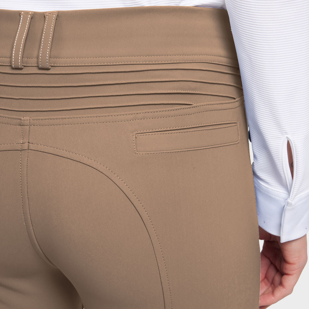 Samshield Riding Breeches Knee Grip Ladies Chloe Camel