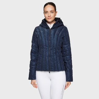 Samshield Down Jacket Ladies Courchevel Ice Navy