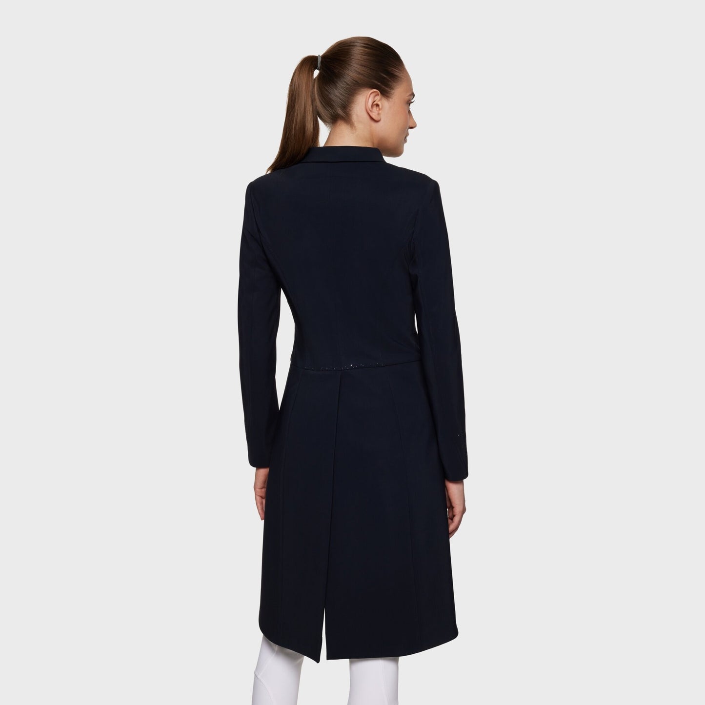 Samshield Dressage Tail Coat Ladies Spring Flower Navy