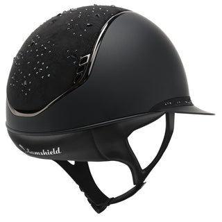 Samshield 2.0 Miss Shield shadowmatt riding helmet Crystal Bloom Black