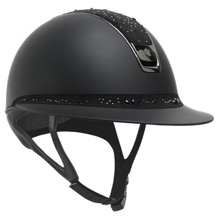 Samshield 2.0 Miss Shield shadowmatt riding helmet Crystal Bloom Black