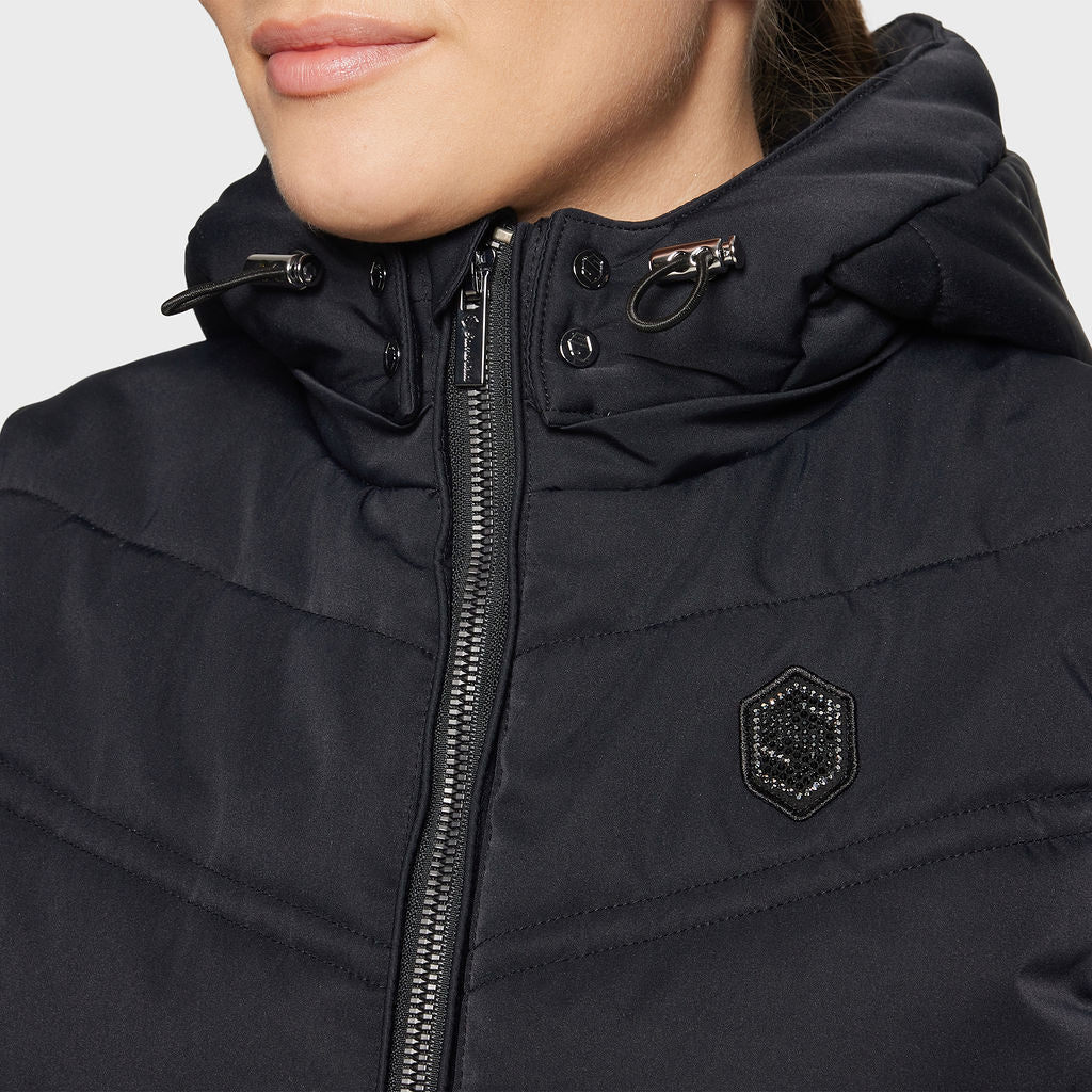 Samshield quilted vest women Val D' Isere Black