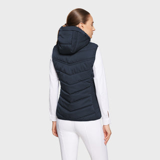 Samshield quilted vest women Val D' Isere Navy