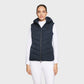 Samshield quilted vest women Val D' Isere Navy