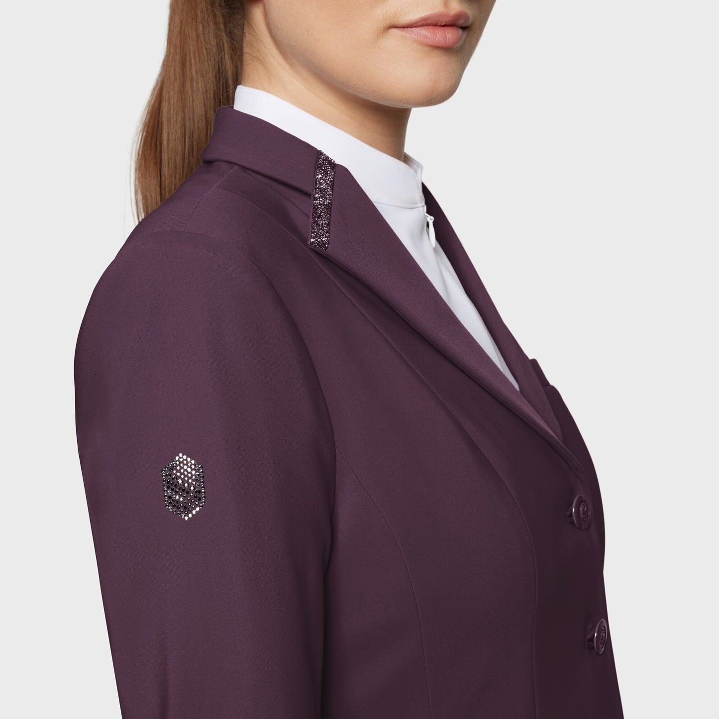 Samshield Riding Jacket Ladies Victorine Premium Plum