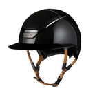 Kask Star Lady 2.0 Carbon Shine Lichtbruine Kinband Carbon Zwart