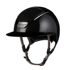 Kask Star Lady 2.0 Carbon Shine Donkerbruine Kinband Carbon Zwart