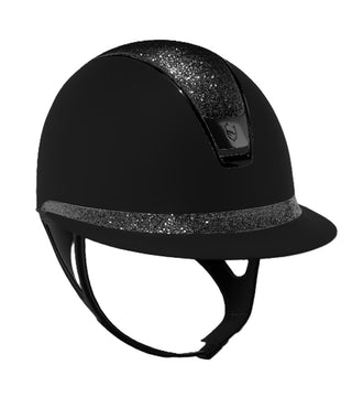 Samshield 2.0 Miss Shield shadowmatt riding helmet Ultra Fine Rock Black