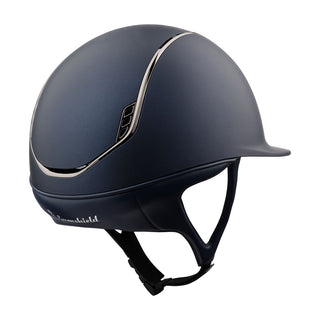 Samshield 2.0 Shadowmatt Riding Helmet 5 crystals Navy