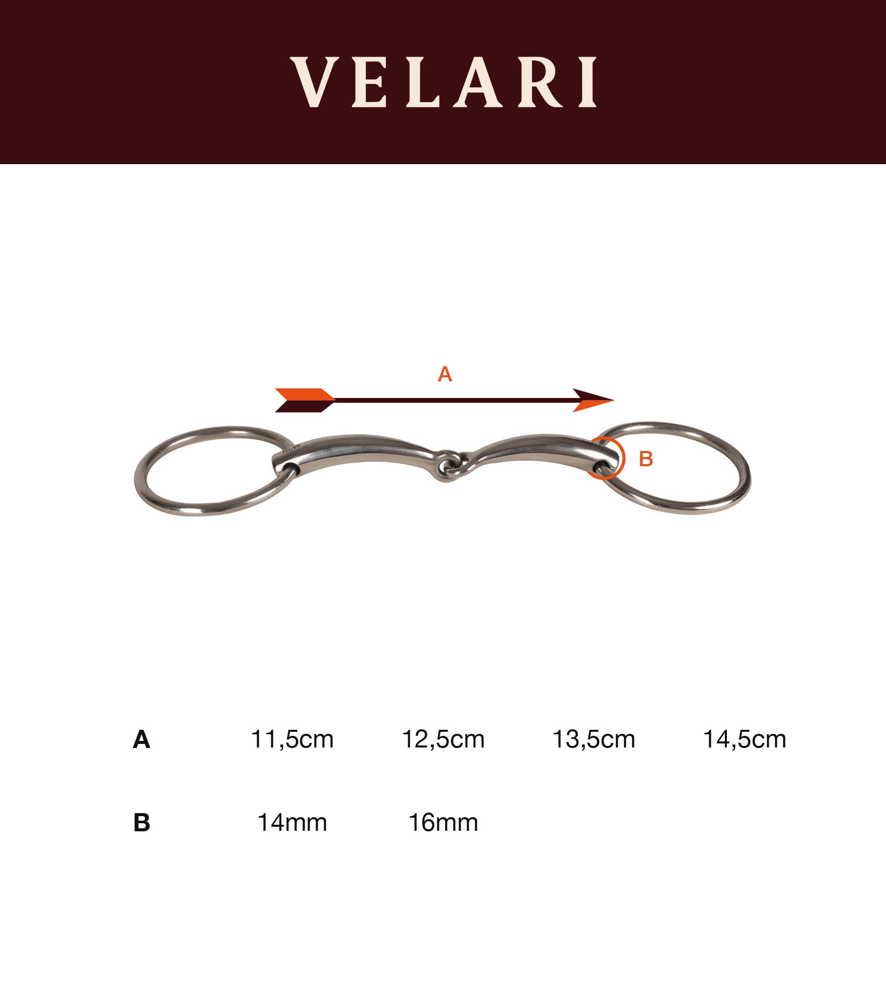 Velari Watertrens Enkelgebroken Sweet Copper 14 mm