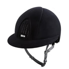Kep Italia Paardrijhelm Smart Nova Velvet Polo Klep Zwart