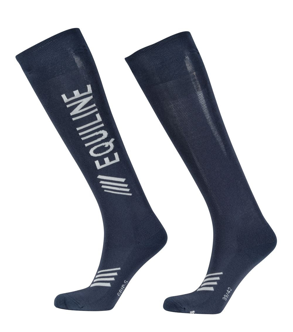 Equiline riding socks unisex Clavec Navy