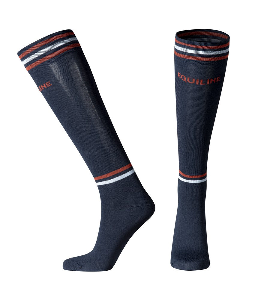 Equiline riding socks Escky Navy